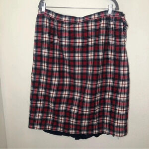 Pendleton Wool Skirt MacDuff Tartan Vintage Size 20W